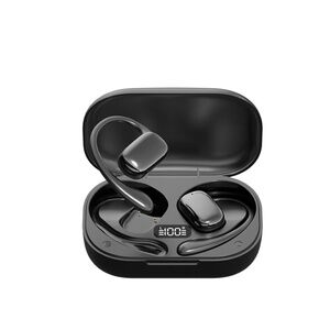 Smartech Gadgets Over-Ear Bluetooth Earbuds in Black. New